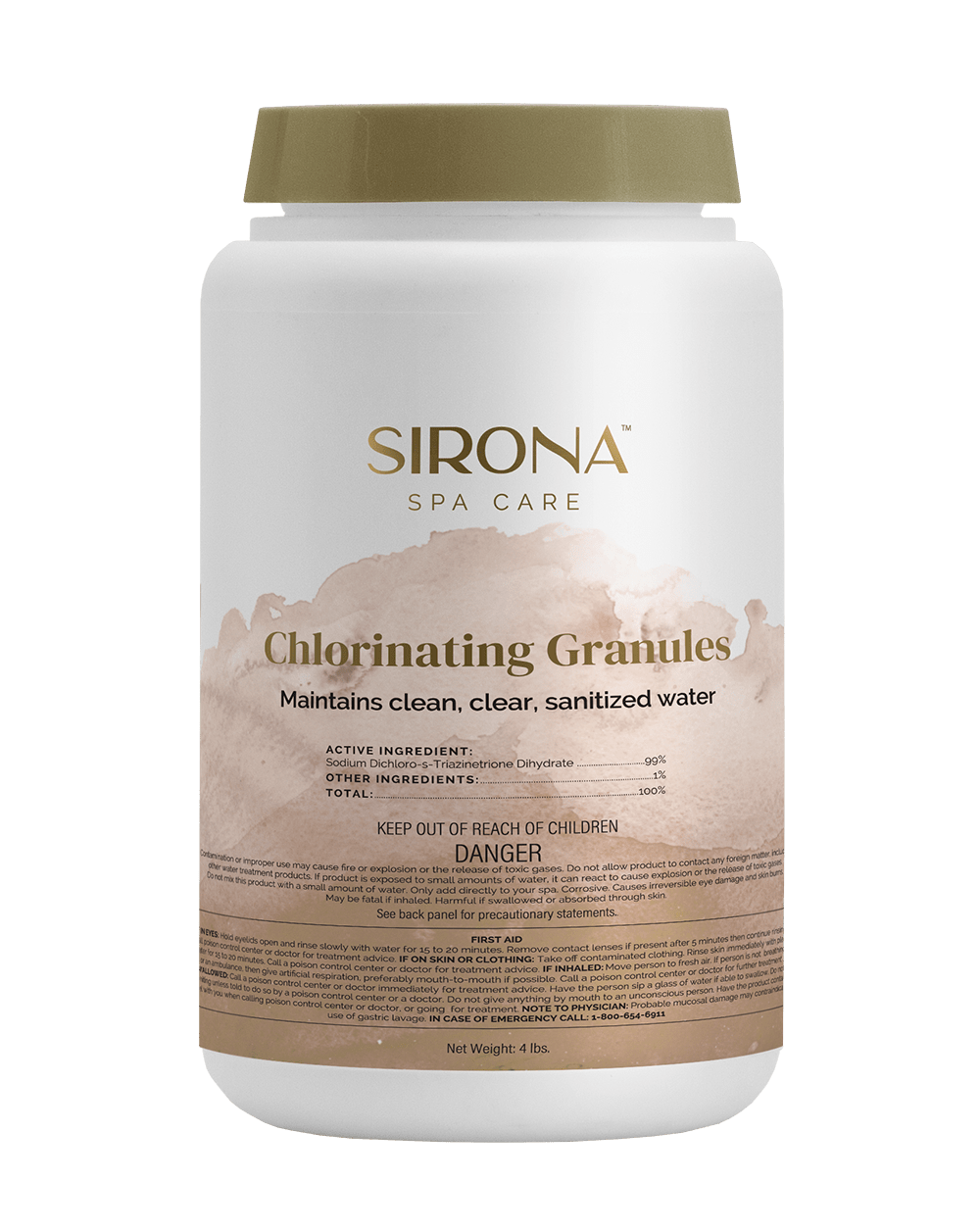 Sirona Chlorinating Granules 4lbs-min
