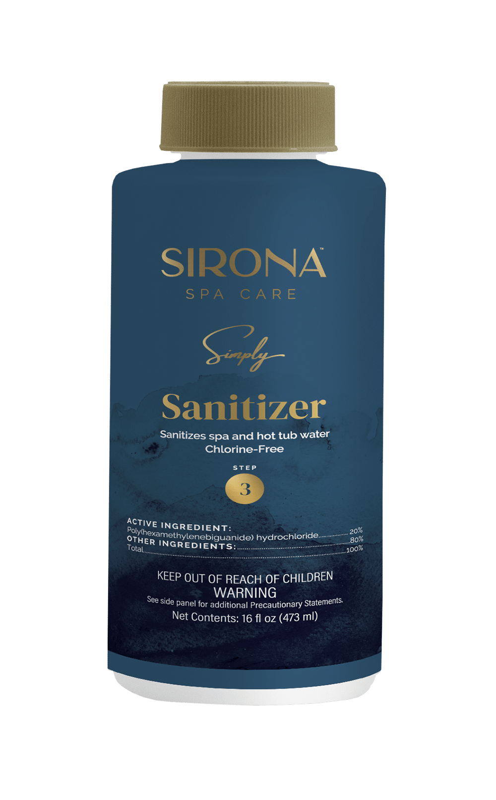 Sirona Spa Care Simply Sanitizer 16oz