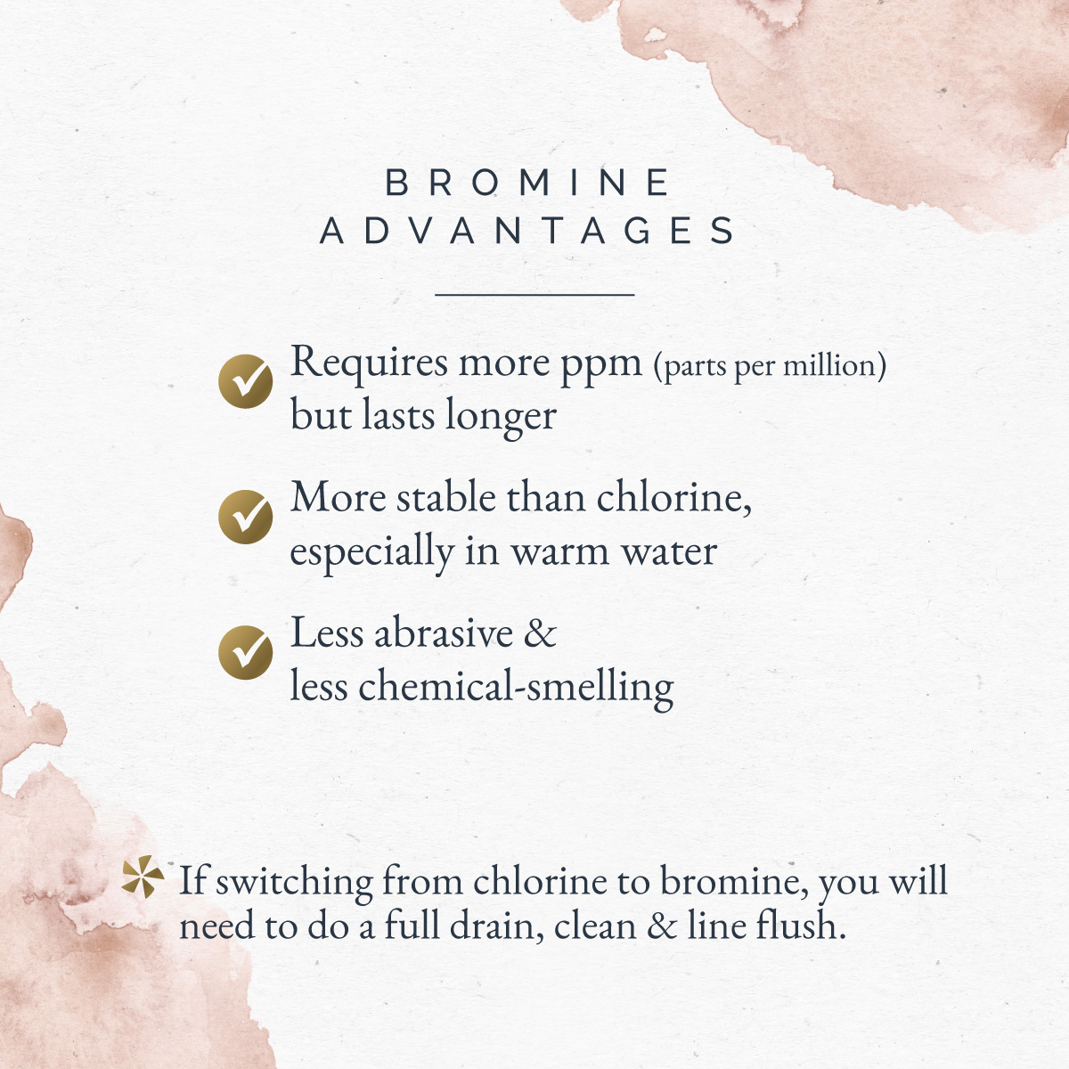 Bromine advantage chart