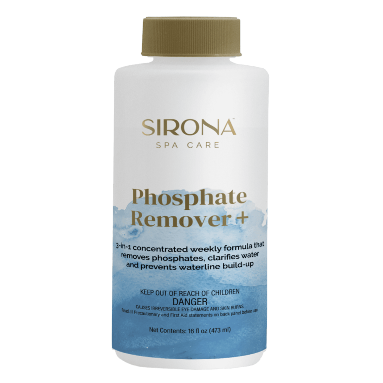 Sirona Spa Care Phosphate Remover Plus Front of Pack