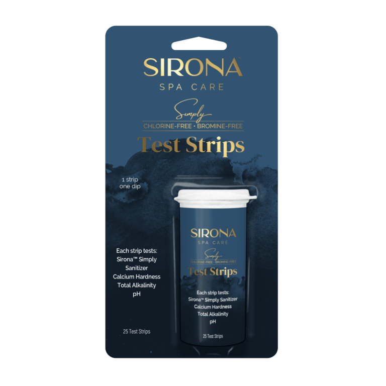 Sirona Spa Care Simply Test Strips Front of Pack