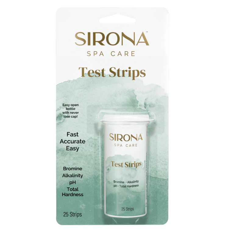 Sirona Spa Care Test Strips Front of Pack