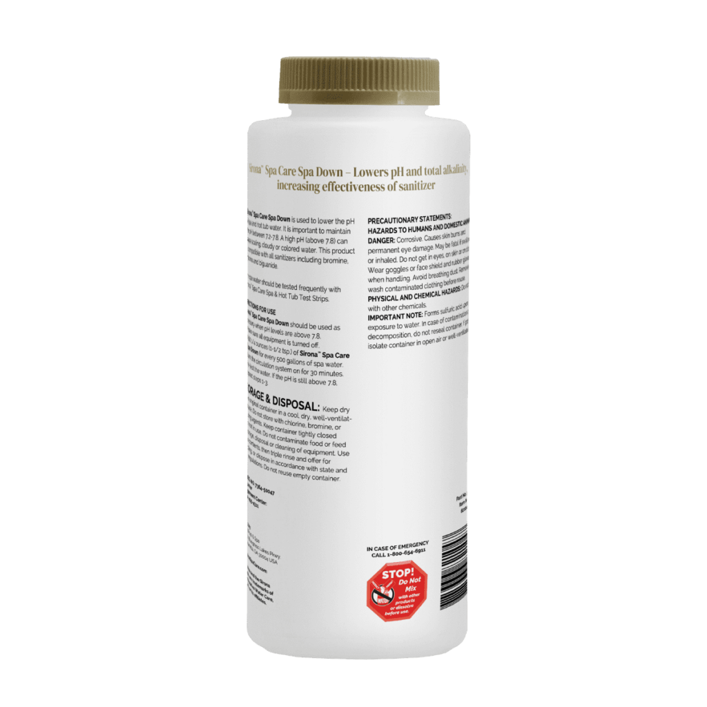 Hot Tub Stabilizer & Spa Stabilizer Products Sirona™