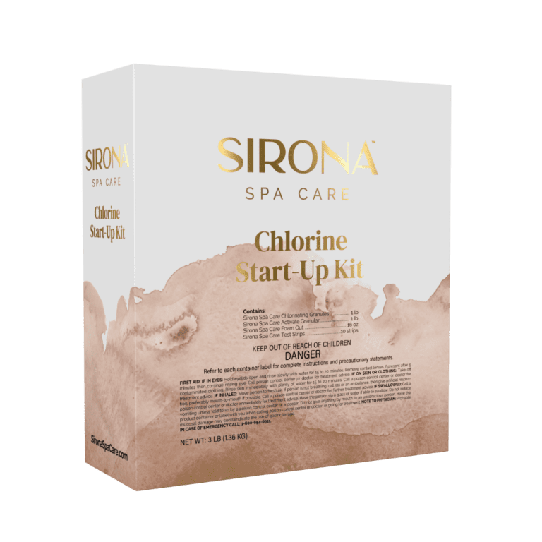 Sirona Chlorine Start up Kit front of box